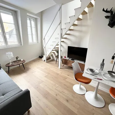 Duplex Avec Vue - Intra-muros Design Et Authenticite アパート サン・マロ